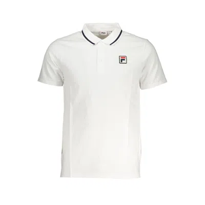 Fila Sleek Cotton Polo With Contrast Men's Accents