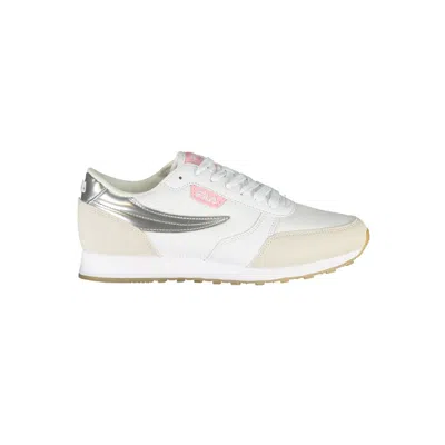 Fila Sleek Silver Accented Sports Sneakers