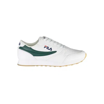 Fila Sleek White Lace-up Sneakers