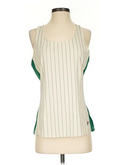 Pre-owned Fila Sleeveless Jersey In Green