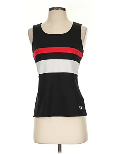 Pre-owned Fila Sleeveless T-shirt In Black