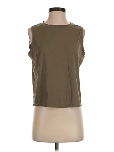 Pre-owned Fila Sleeveless T-shirt In Brown