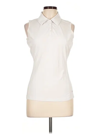 Pre-owned Fila Sleeveless T-shirt In Ivory