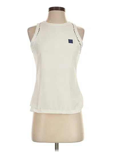 Pre-owned Fila Sleeveless T-shirt In Ivory