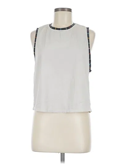 Pre-owned Fila Sleeveless T-shirt In Silver