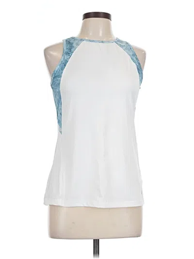 Pre-owned Fila Sleeveless T-shirt In White