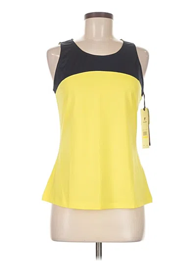 Fila Sleeveless T-shirt In Yellow