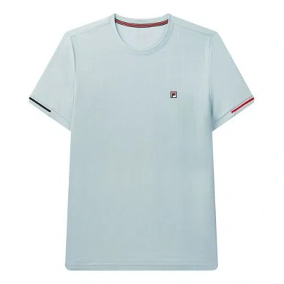 Fila Small Logo Jacquard Short Sleeve Blue