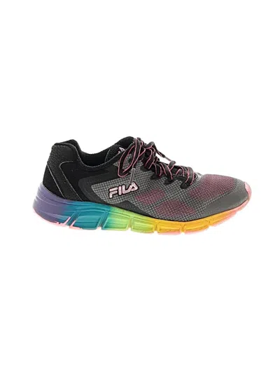 Pre-owned Fila Kids'  Sneakers In Black