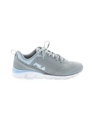 Pre-owned Fila Sneakers In Gray