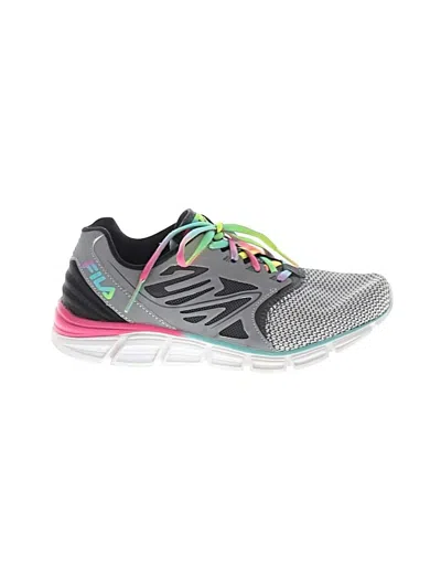 Pre-owned Fila Sneakers In Gray