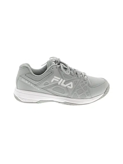 Pre-owned Fila Sneakers In Gray