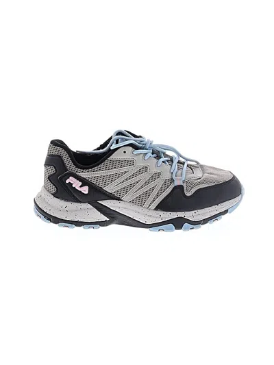 Pre-owned Fila Sneakers In Gray