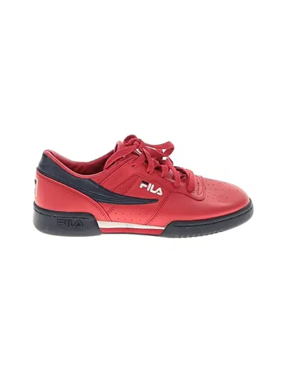 Pre-owned Fila Sneakers In Red