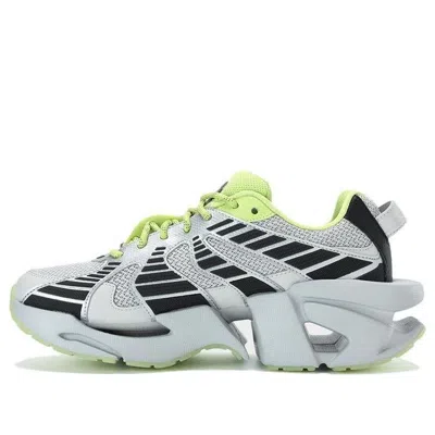 Fila Space Low Sneakers 'grey Black Green' In Gray