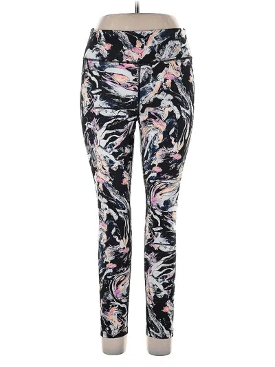 Pre-owned Fila Sport Active Pants In Black