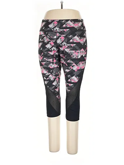 Pre-owned Fila Sport Active Pants In Black