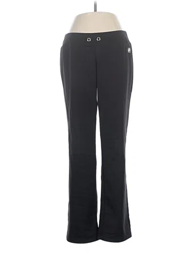 Pre-owned Fila Sport Active Pants In Black
