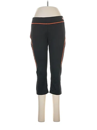 Pre-owned Fila Sport Active Pants In Black