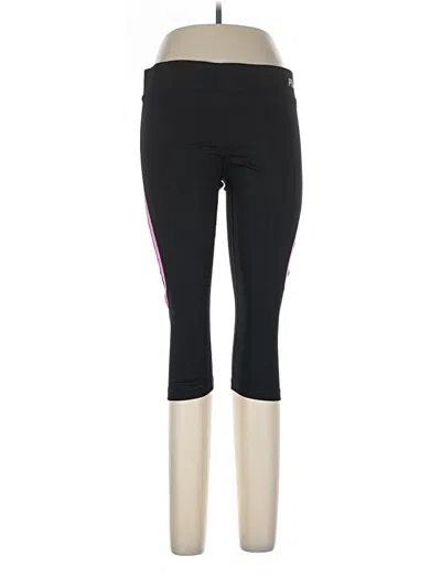 Pre-owned Fila Sport Active Pants In Black