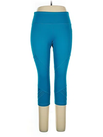 Pre-owned Fila Sport Active Pants In Blue