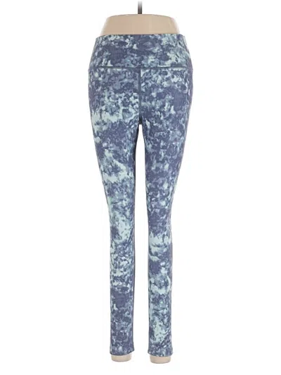 Pre-owned Fila Sport Active Pants In Blue