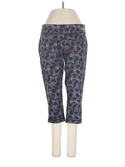 Pre-owned Fila Sport Active Pants In Blue