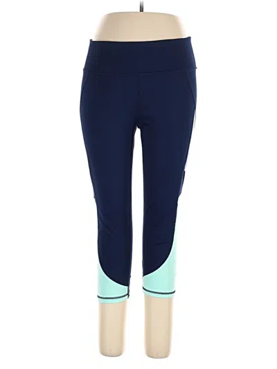 Pre-owned Fila Sport Active Pants In Blue