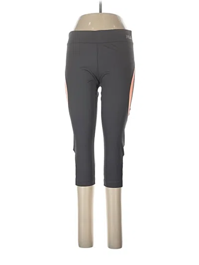 Pre-owned Fila Sport Active Pants In Gray