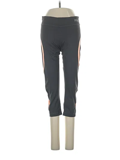Pre-owned Fila Sport Active Pants In Gray