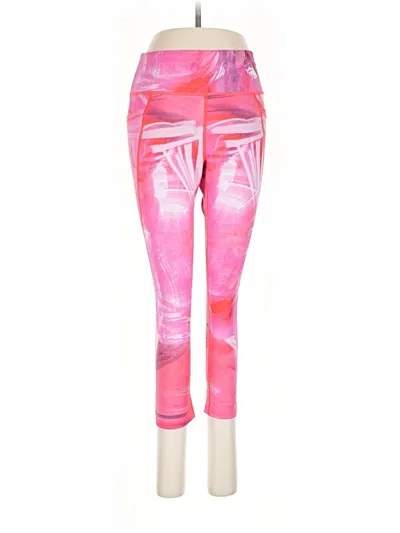 Pre-owned Fila Sport Active Pants In Pink
