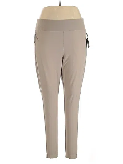Pre-owned Fila Sport Active Pants In Tan