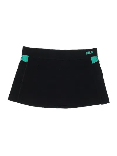 Pre-owned Fila Sport Active Skort In Black