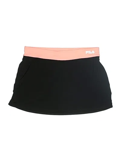 Pre-owned Fila Sport Active Skort In Black