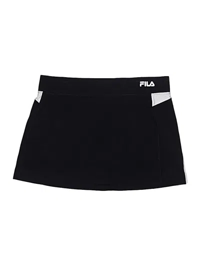 Pre-owned Fila Sport Active Skort In Black