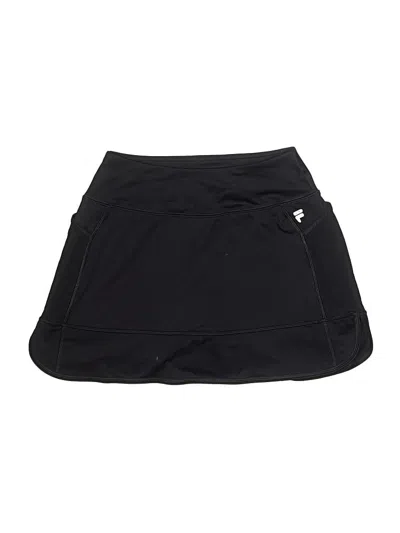Pre-owned Fila Sport Active Skort In Black