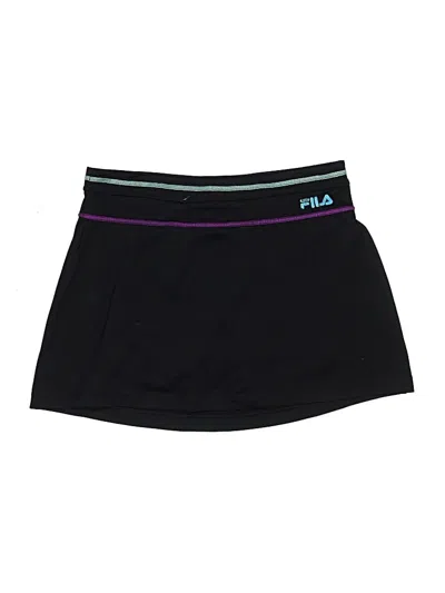 Pre-owned Fila Sport Active Skort In Black