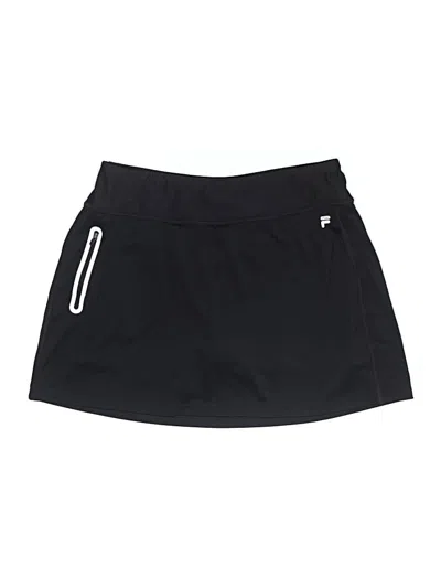 Pre-owned Fila Sport Active Skort In Black