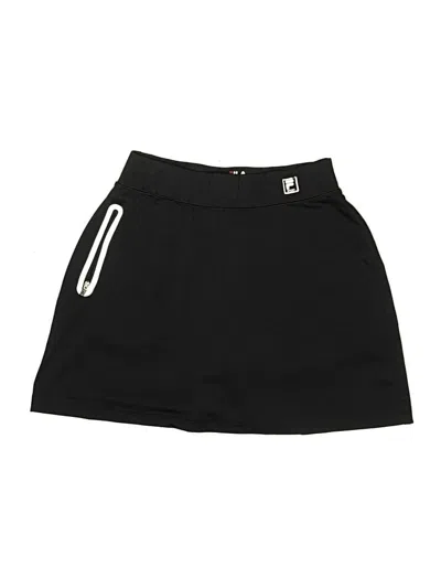 Pre-owned Fila Sport Active Skort In Black