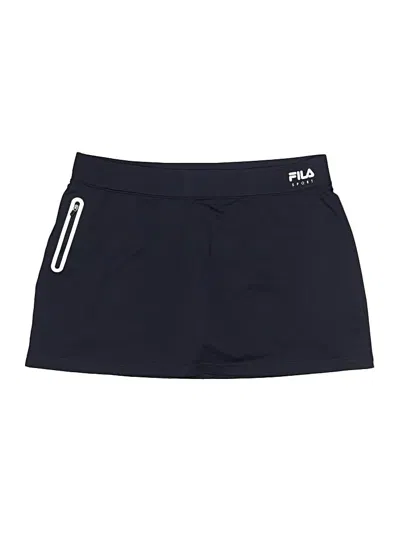 Pre-owned Fila Sport Active Skort In Blue