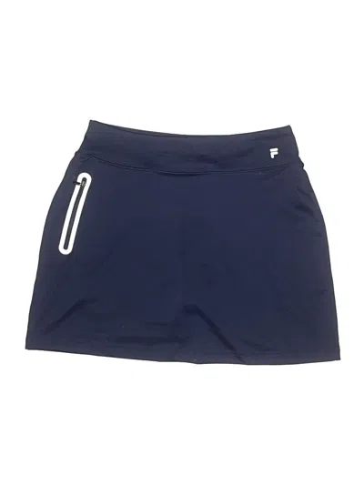 Pre-owned Fila Sport Active Skort In Blue