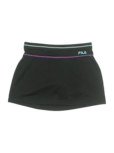 Pre-owned Fila Sport Active Skort In Green