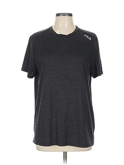 Pre-owned Fila Sport Active T-shirt In Gray