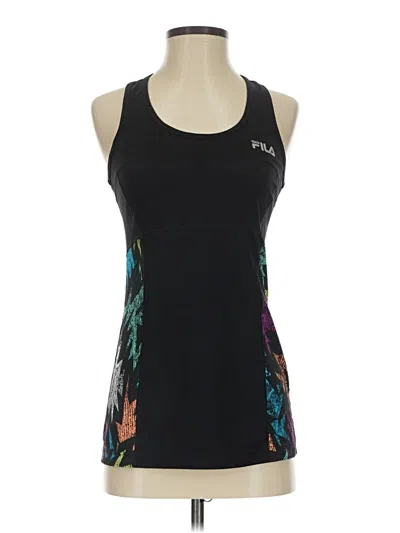 Pre-owned Fila Sport Active Tank Top In Black