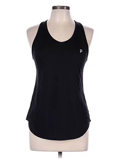 Pre-owned Fila Sport Active Tank Top In Black