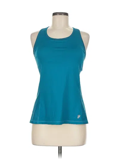 Pre-owned Fila Sport Active Tank Top In Blue