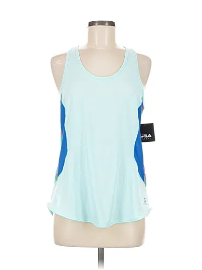 Pre-owned Fila Sport Active Tank Top In Blue