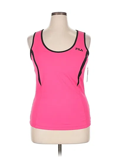 Pre-owned Fila Sport Active Tank Top In Pink