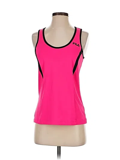 Pre-owned Fila Sport Active Tank Top In Pink
