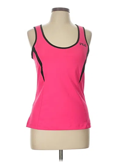 Pre-owned Fila Sport Active Tank Top In Pink